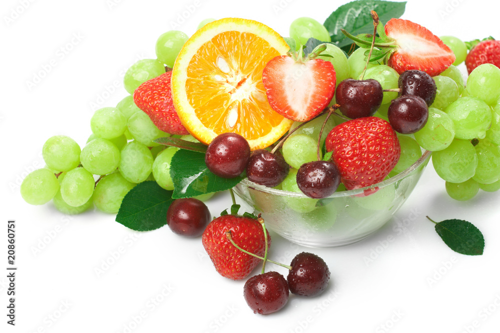Still-life of fresh fruit Still-life of fresh fruit