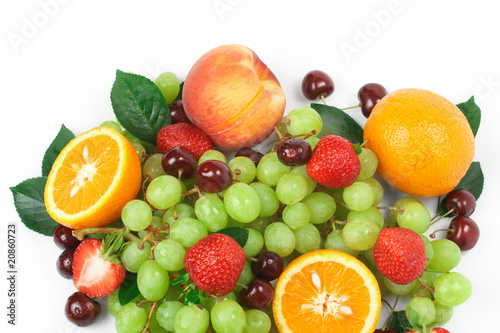 Still-life of fresh fruit