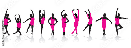ballerinas and dancer
