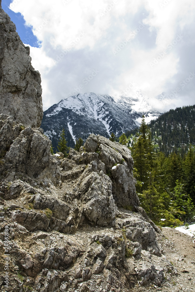 Mountains spring Mountains spring