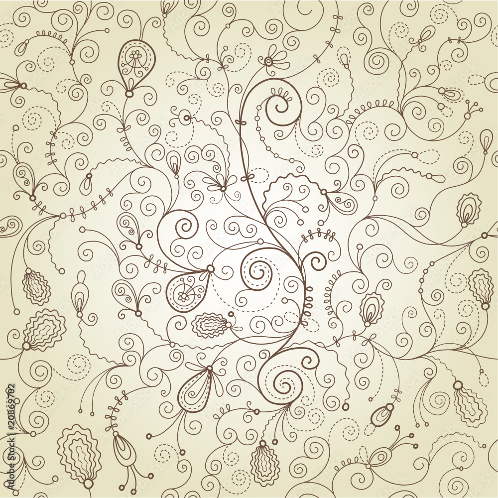 seamless floral background