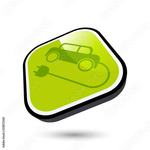 elektro auto zeichen symbol elektroauto