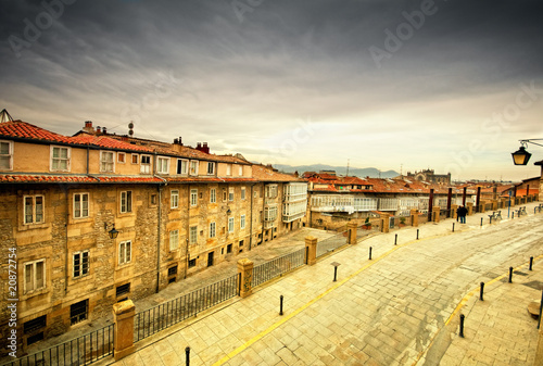 Old town in Spain