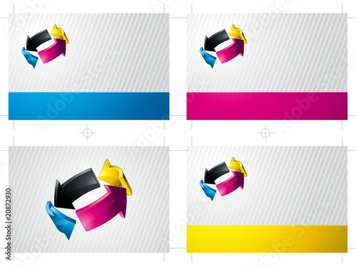 Printer business card