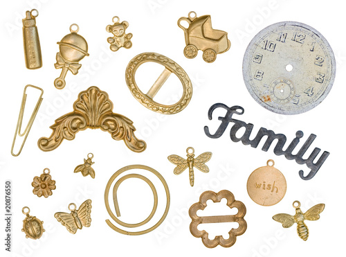 Valokuva button charms