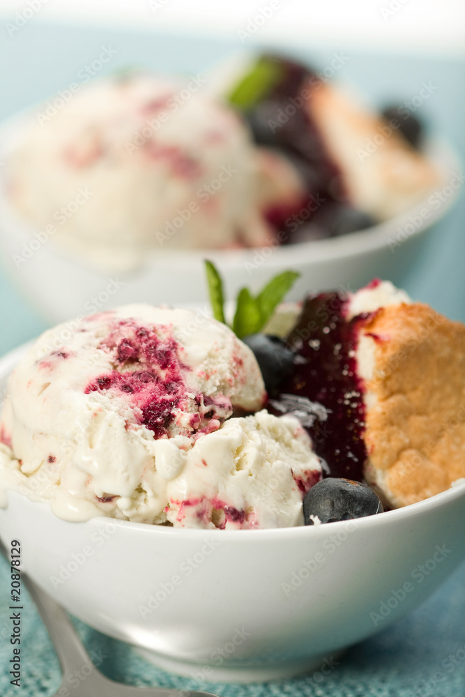 Blueberry Swirl Ice Cream Blueberry Swirl Ice Cream