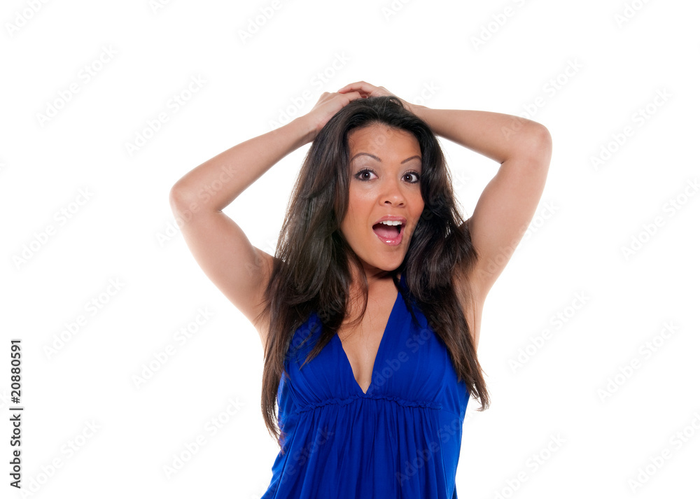 Surprised woman Surprised woman