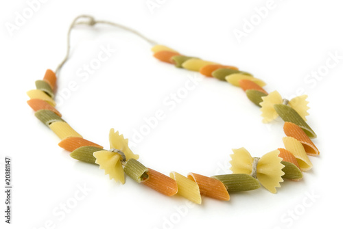Pasta necklace