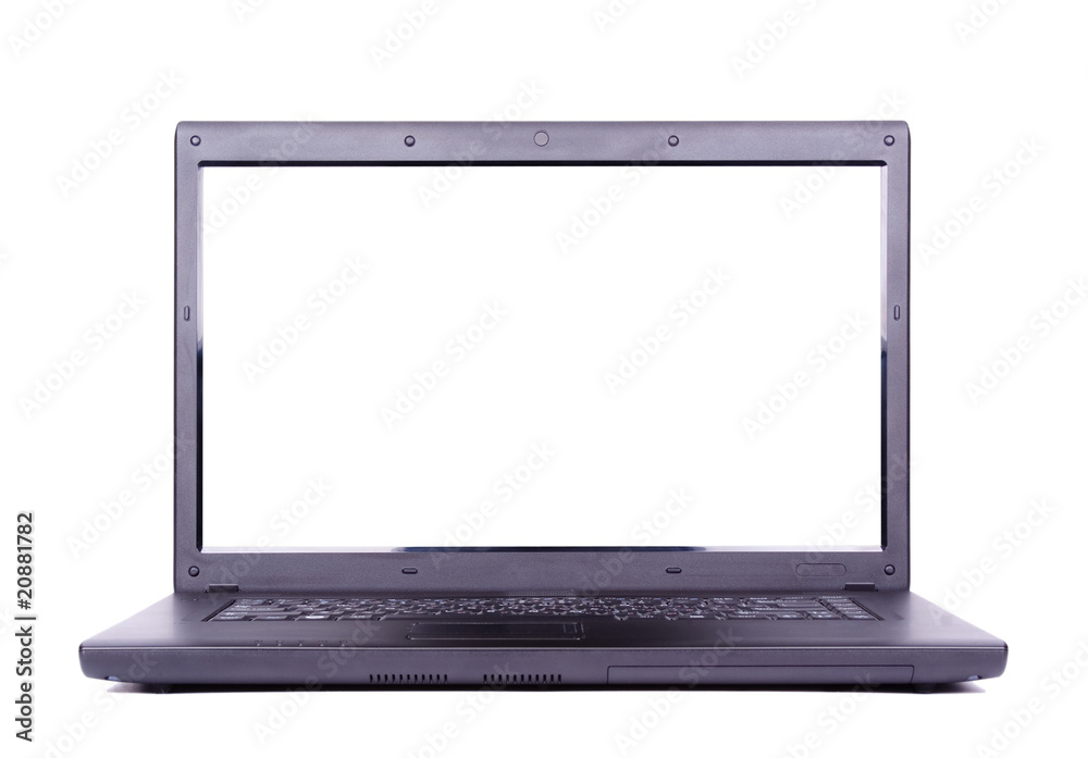 Laptop isolated Laptop isolated