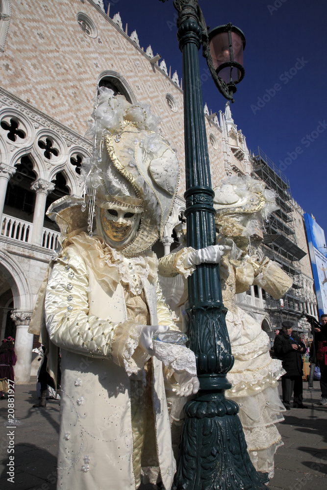 Fototapeta premium venezia carnevale maschere antiche