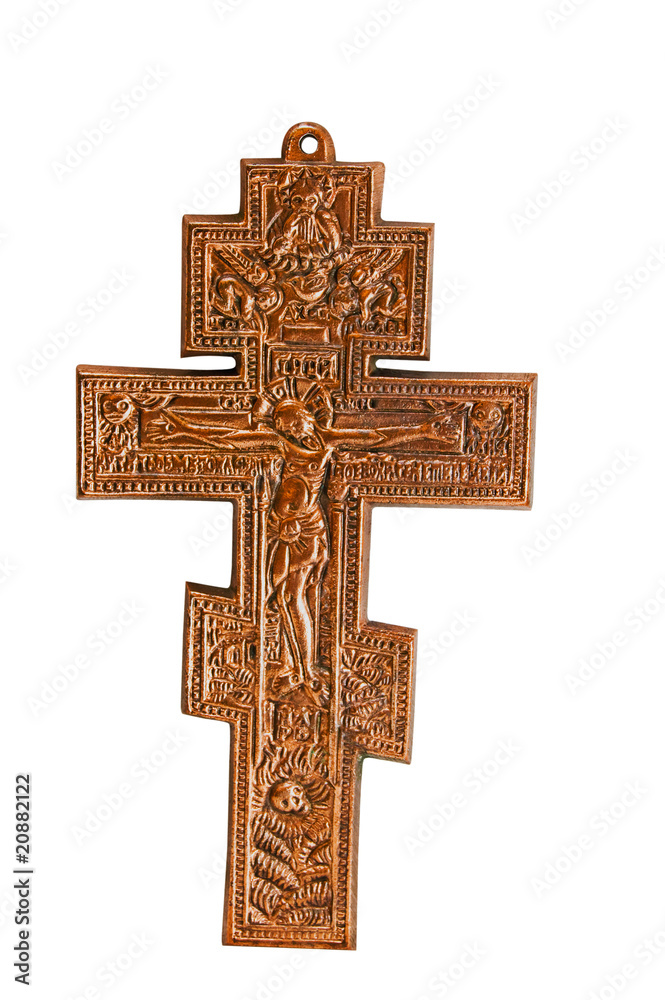 Cross. With clipping path.