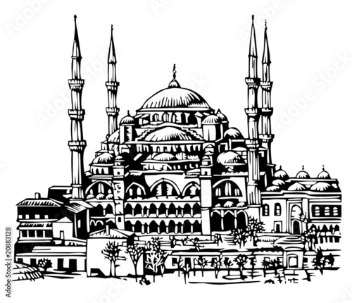 blue mosque in Istanbul