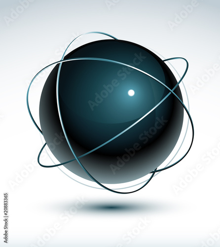 abstract sphere design