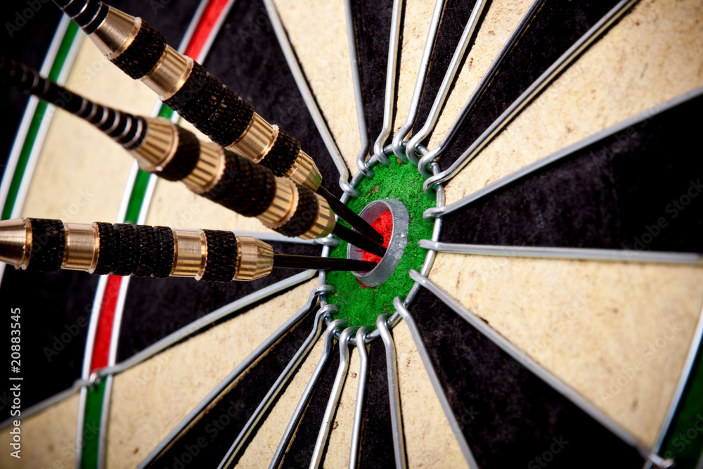 Bullseye perfect hit Bullseye perfect hit