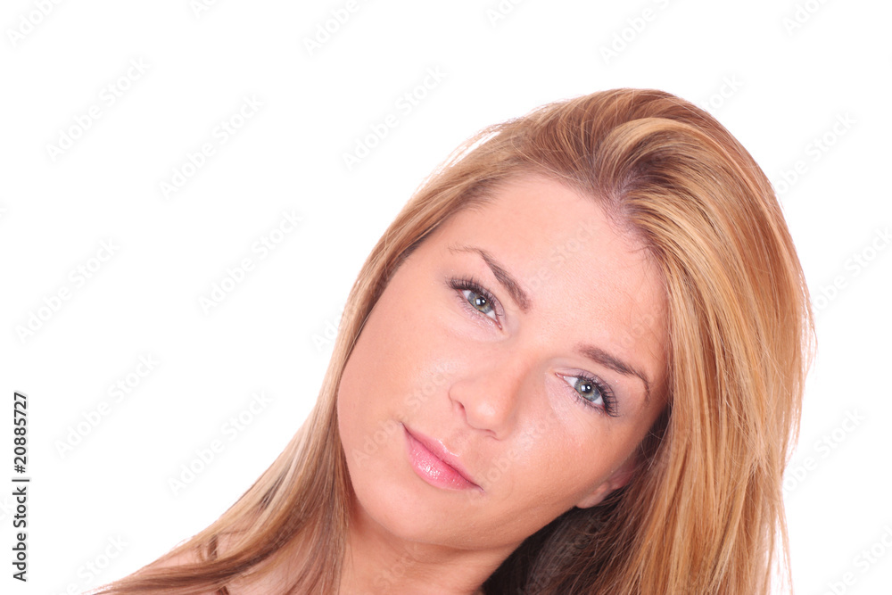 Portrait of a fresh and lovely woman Portrait of a fresh and lovely woman