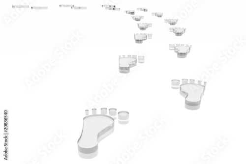 piedi in primo piano