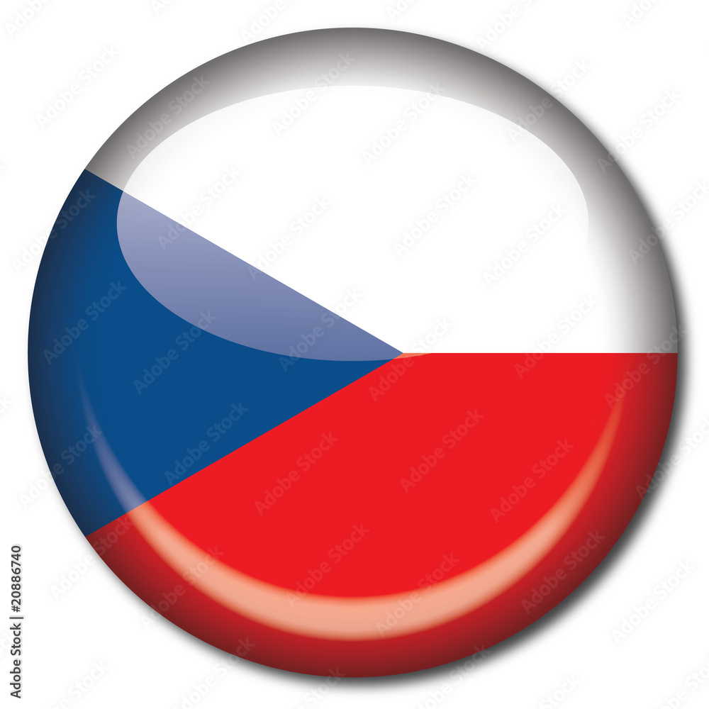 Chapa bandera Republica Checa Chapa bandera Republica Checa