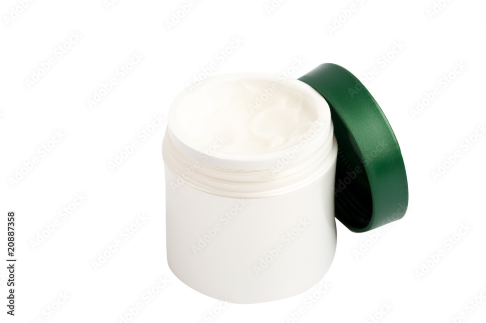 Cosmetic cream in a box Cosmetic cream in a box