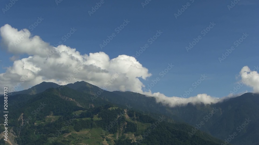 Time Lapse Movie of Central Taiwan Mountains Time Lapse Movie of Central Taiwan Mountains