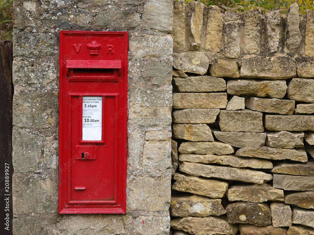 Victorian post box Victorian post box