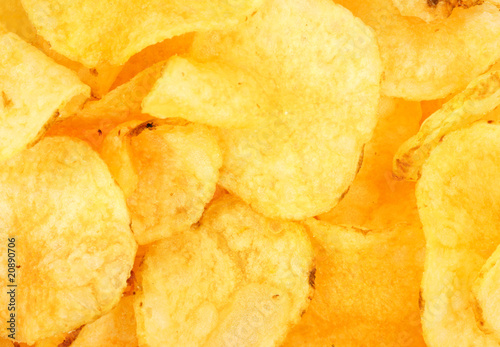 Plain potato chips