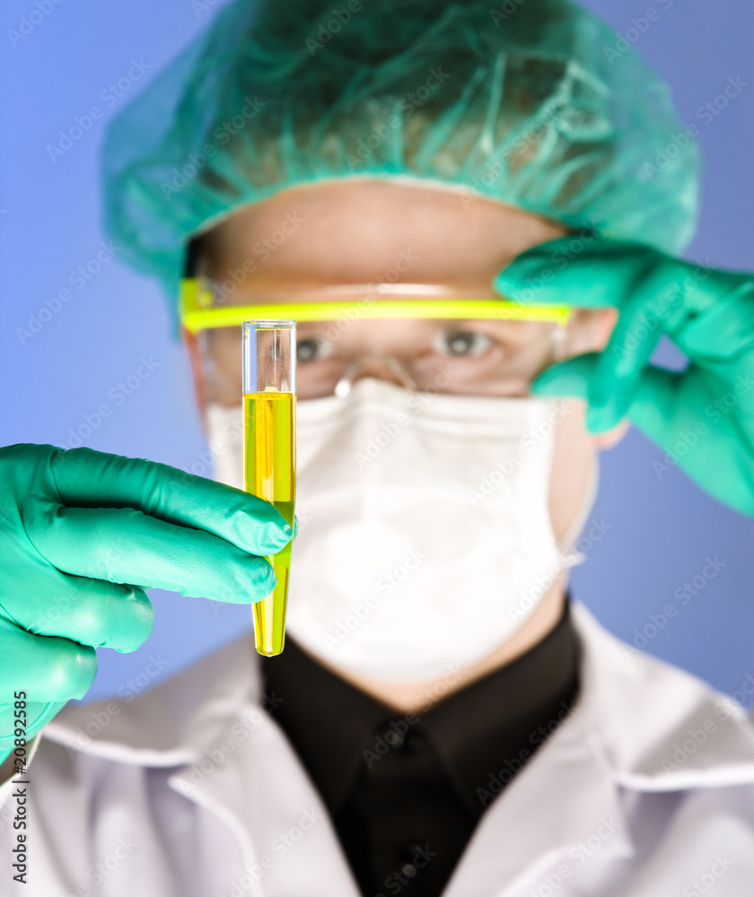 chemist at work chemist at work
