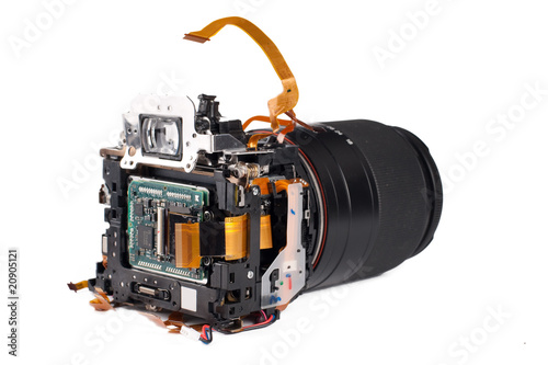 Broked DSLR camera