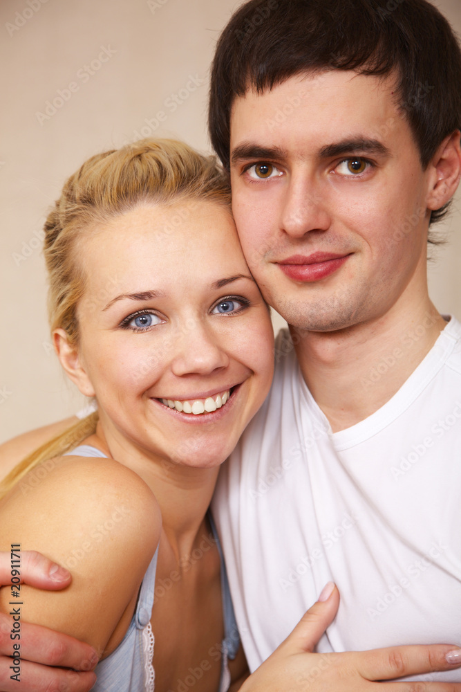 happy young couple