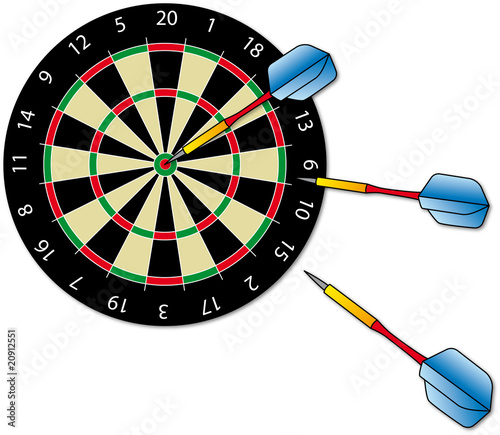 Dartscheibe