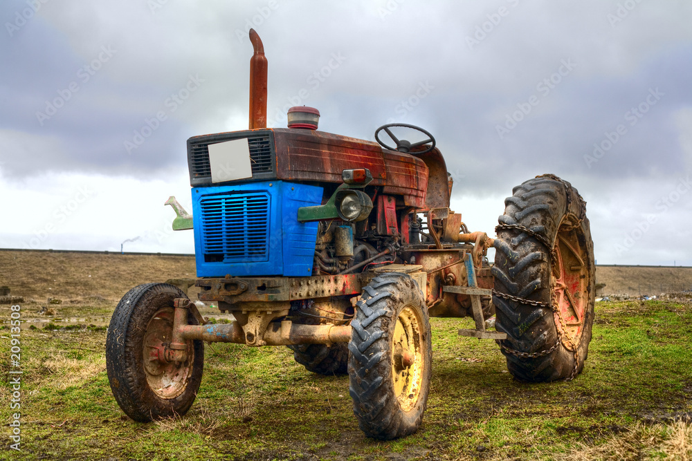 Obraz premium Vintage tractor