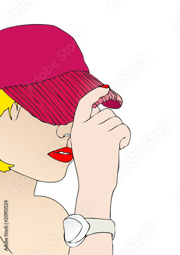 Ragazza con il cappello