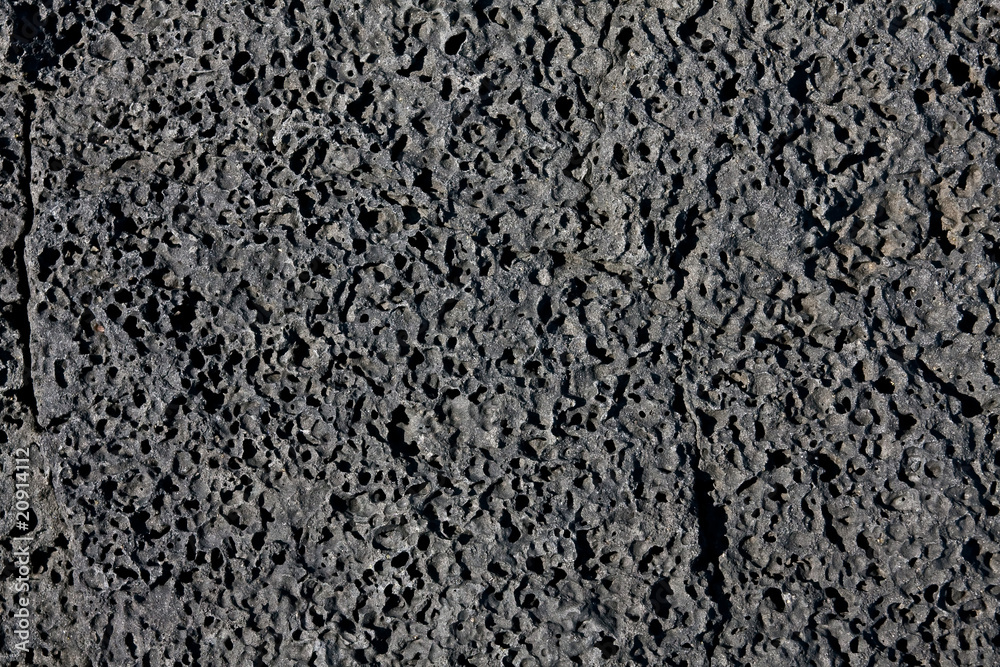 Fototapeta premium Black Lava texture