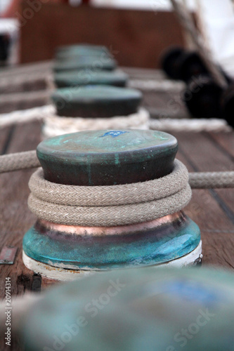 Ships capstan