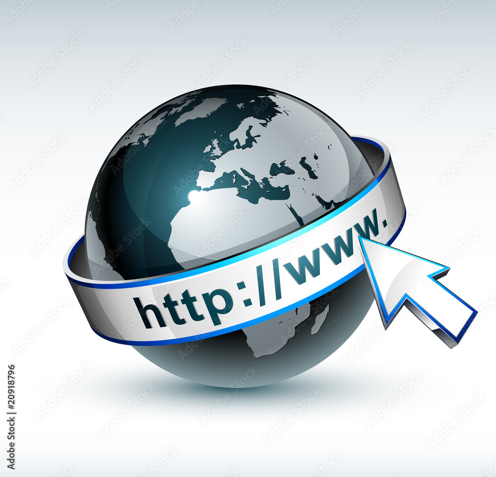 Concept internet communication