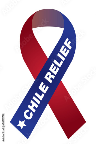 Chile Earthquake Relief Ribbon