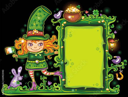 St. Patrick's Day frame