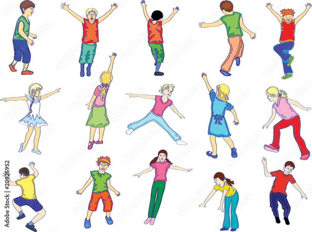 Fototapeta premium different children