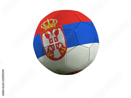 WM Football Serbien