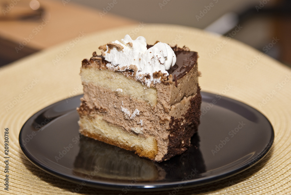 cake with cream cake with cream