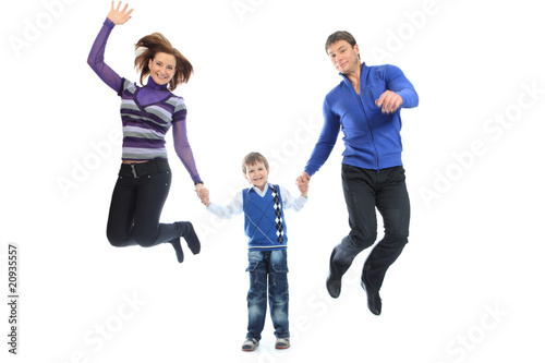jumping family