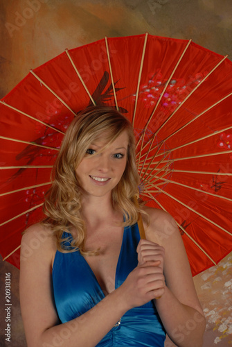 Smile and Big Umbrella