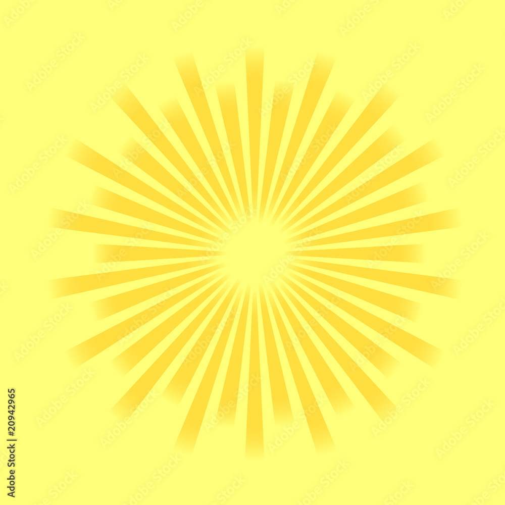 Obraz premium Sunburst vector