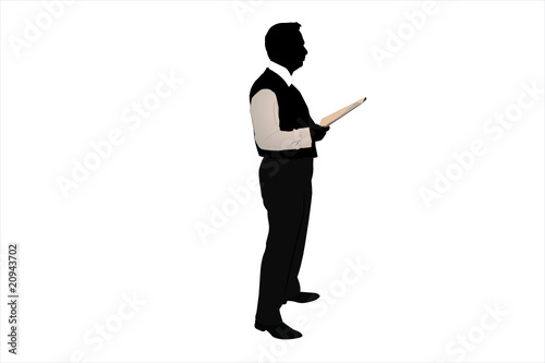 vector illustration of speaker