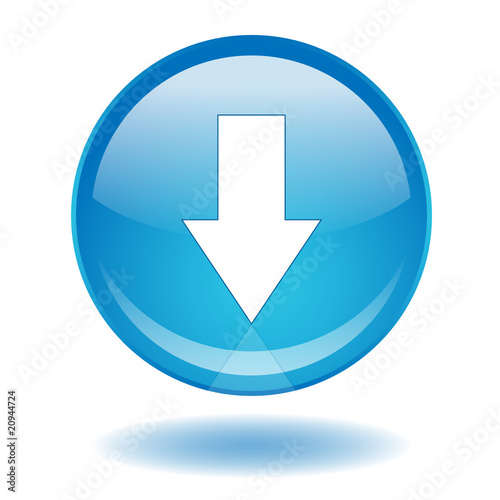 "DOWNLOAD" web button (arrow down internet online)