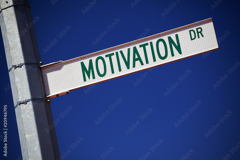 Fototapeta premium Motivation