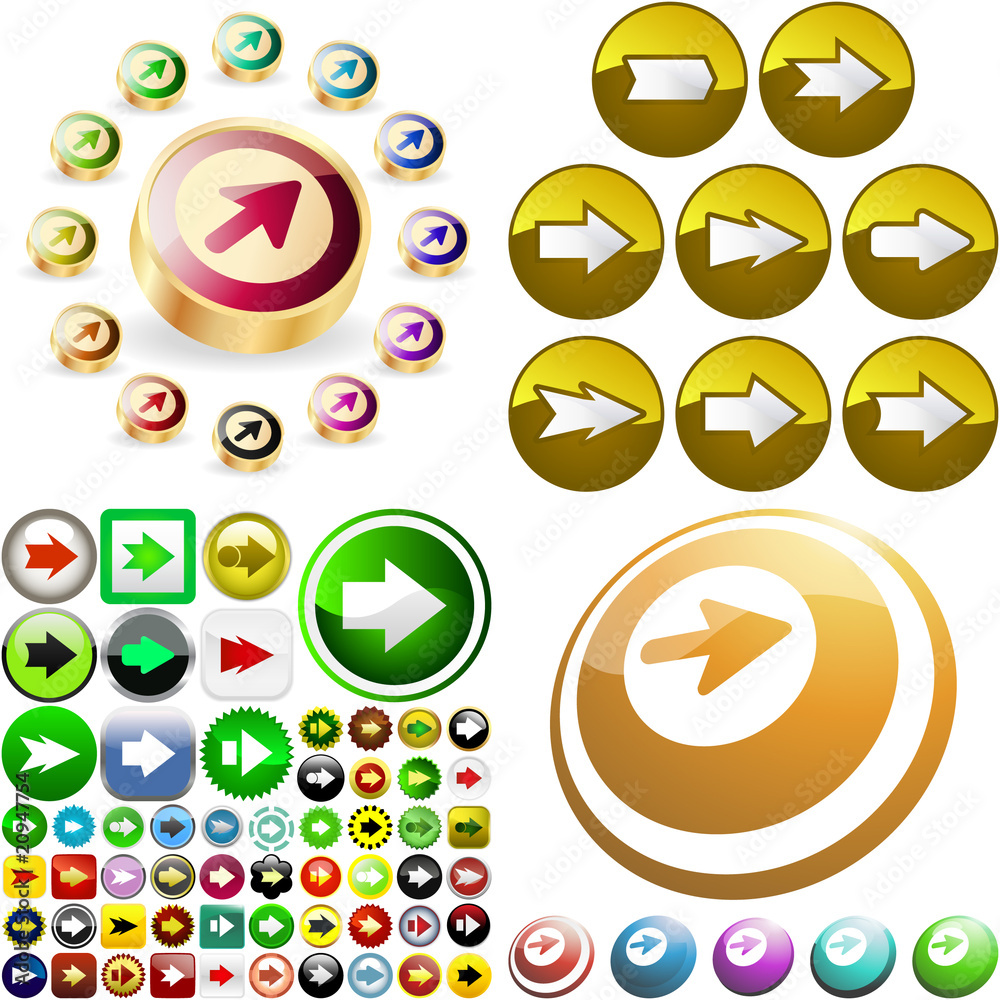 Set of arrows. Vector great collection. Set of arrows. Vector great collection.
