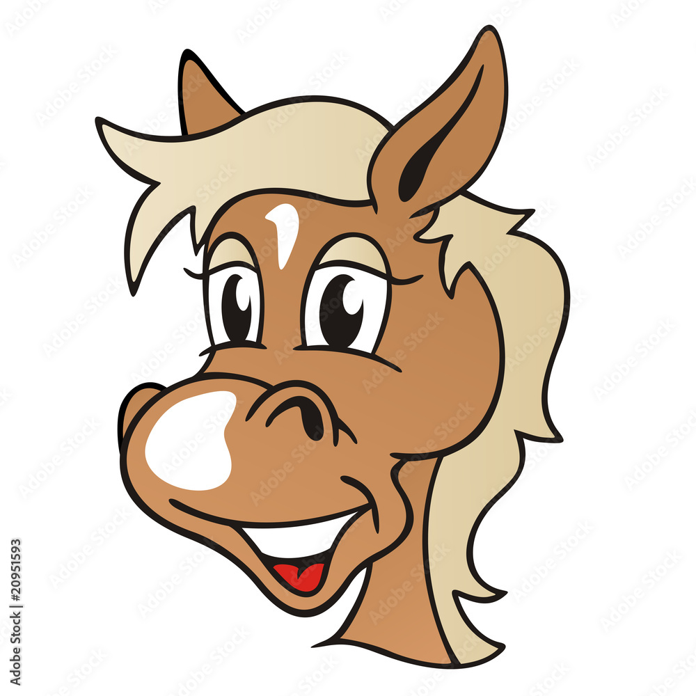 Ponyhead Haflinger Ponyhead Haflinger