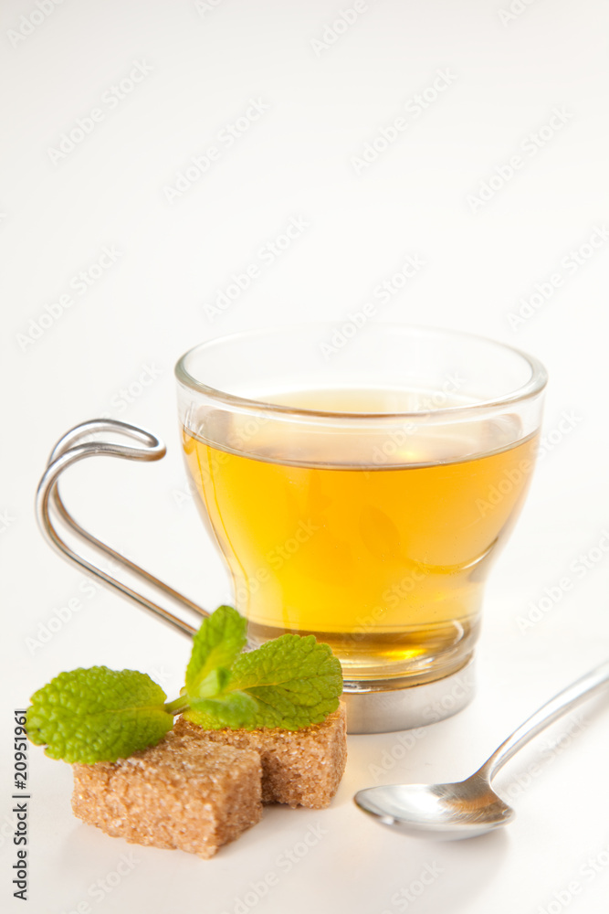 fragrant mint teaA fragrant mint teaA