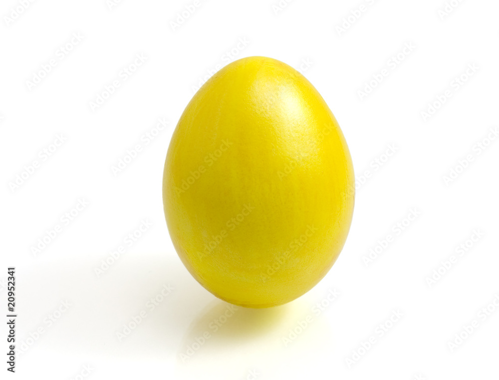 easter egg on white background easter egg on white background