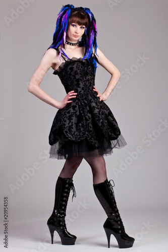 фотографія Young Female goth